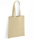 Brand Lab Organic Cotton Long Handle Shopper Bag with Durable Eco-Friendly Fabric