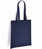 Brand Lab Organic Cotton Long Handle Shopper Bag with Durable Eco-Friendly Fabric