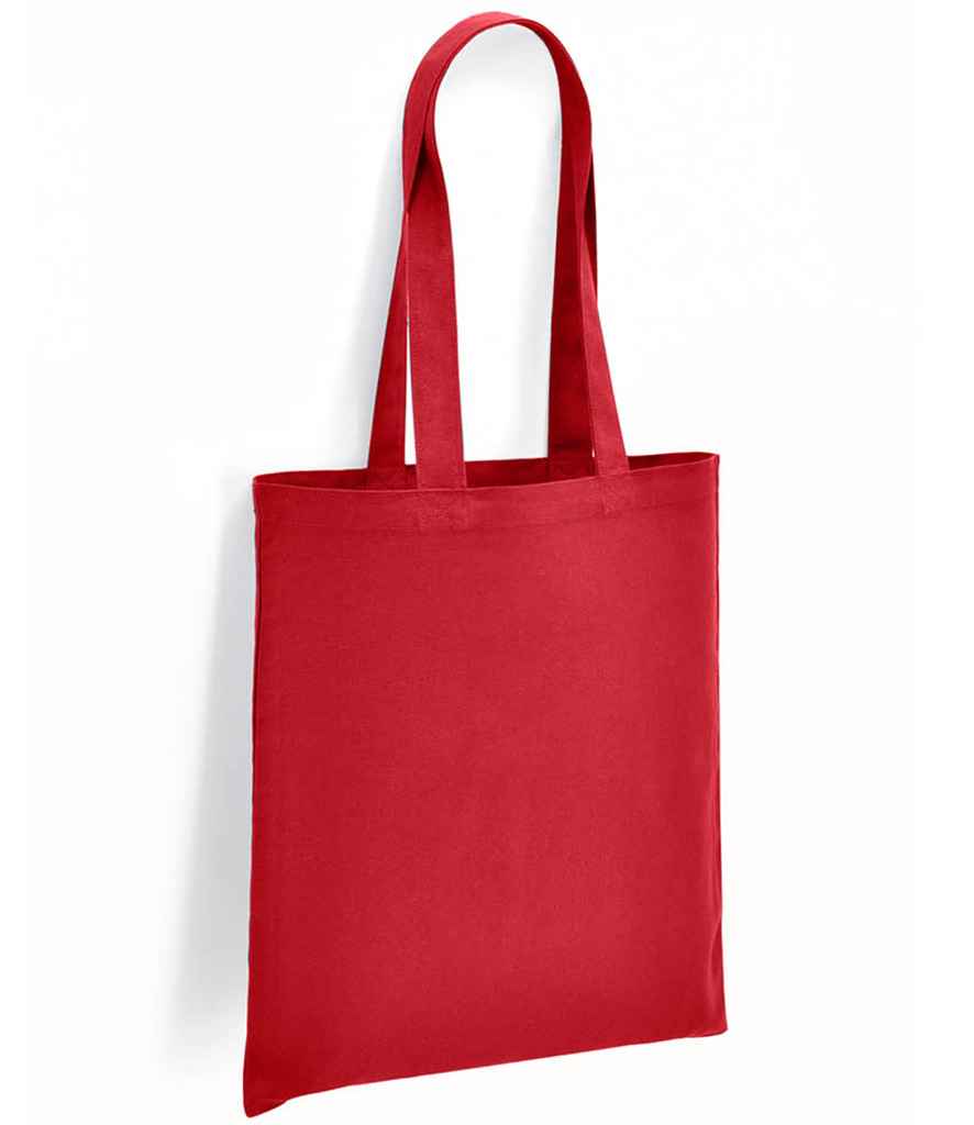 Brand Lab Organic Cotton Long Handle Shopper Bag with Durable Eco-Friendly Fabric