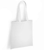 Brand Lab Organic Cotton Long Handle Shopper Bag with Durable Eco-Friendly Fabric