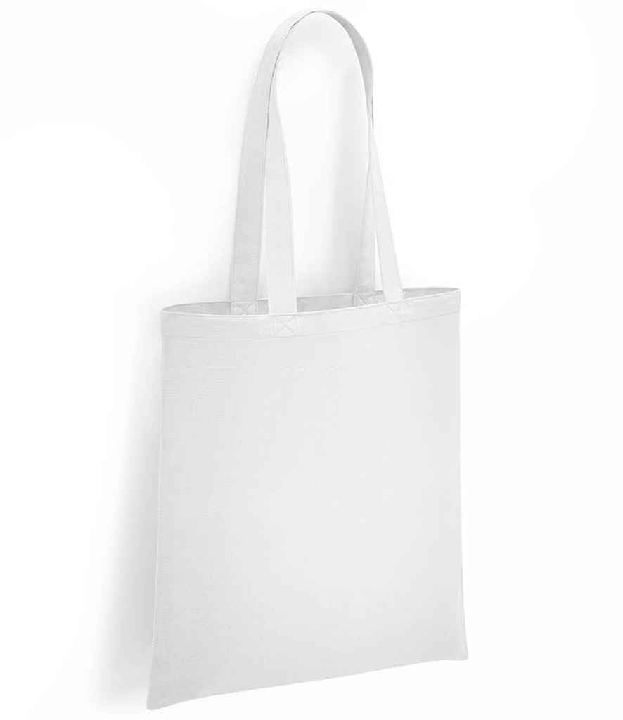 Brand Lab Organic Cotton Long Handle Shopper Bag with Durable Eco-Friendly Fabric