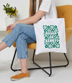 Brand Lab Organic Cotton Long Handle Shopper Bag with Durable Eco-Friendly Fabric
