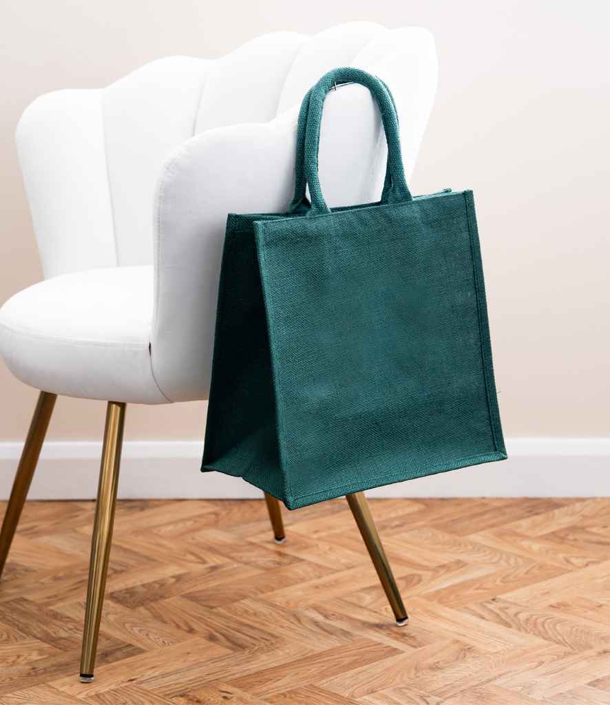 Brand Lab Natural Jute Tote Bag – Durable, Eco-Friendly Carryall for Everyday Use