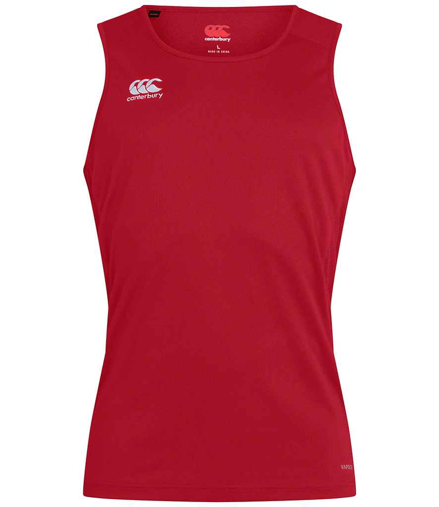 Canterbury Club Dry Singlet – Performance Sleeveless Sports Top for Training and Play