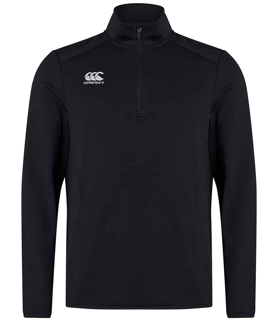 Canterbury Club Zip Neck Mid Layer Training Top for Performance and Comfort