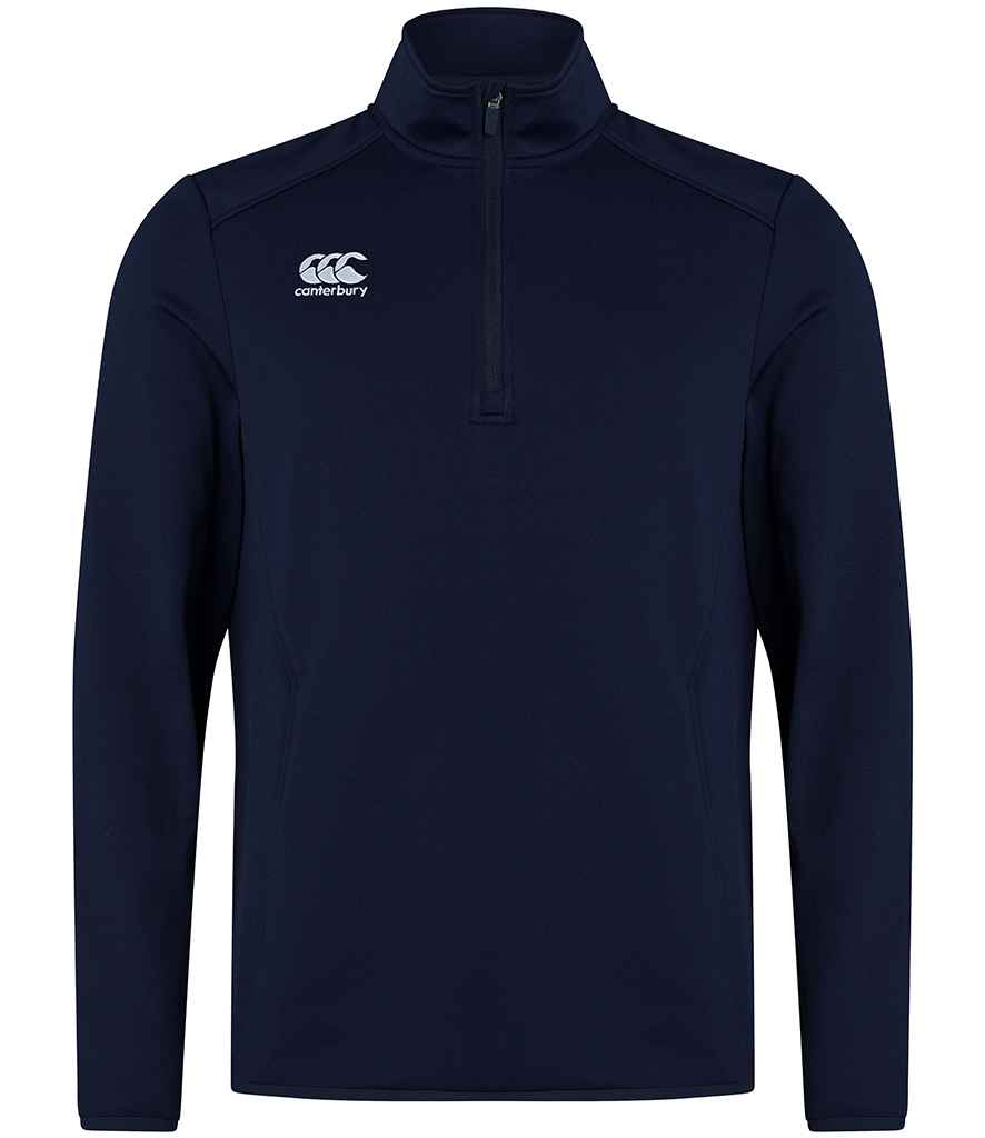 Canterbury Club Zip Neck Mid Layer Training Top for Performance and Comfort