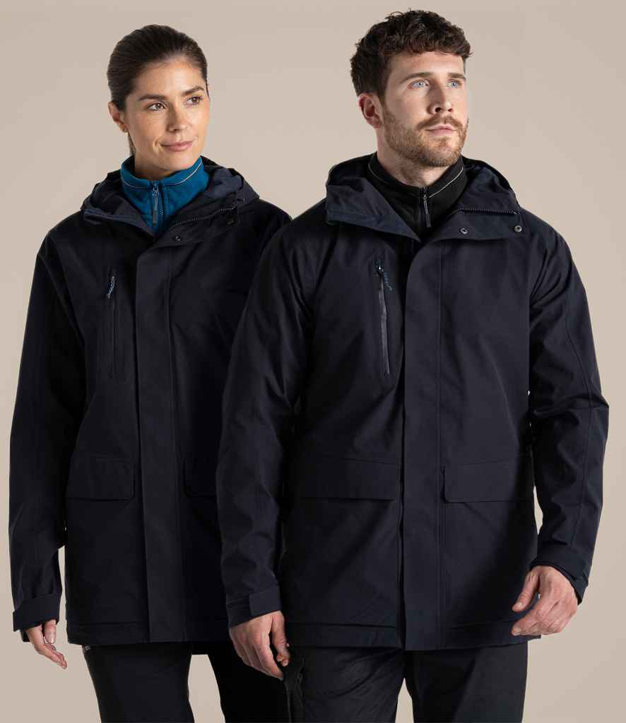 Craghoppers Expert Kiwi Pro Stretch Long Jacket with Durable Water-Resistant Fabric