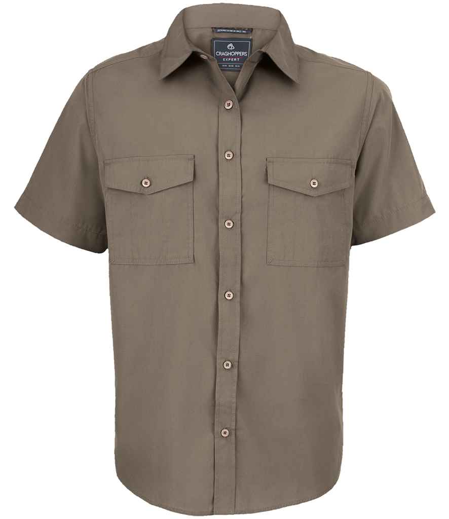 Craghoppers Expert Kiwi Short Sleeve Shirt for Outdoor and Travel Adventures