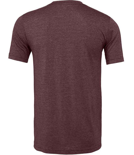 CVC3001 Heather maroon Back