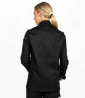 Dennys Long Sleeve Press Stud Chef's Jacket | Black