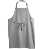 Dennys Polyester Bib Apron with Adjustable Neck Strap and Front Pocket for Durable Use