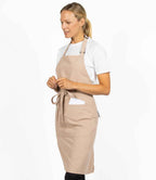 Dennys Polyester Bib Apron with Pocket