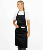 Dennys Low Cost Apron with Pocket | Black