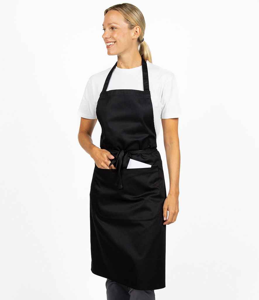 Dennys Low Cost Apron with Pocket | Black