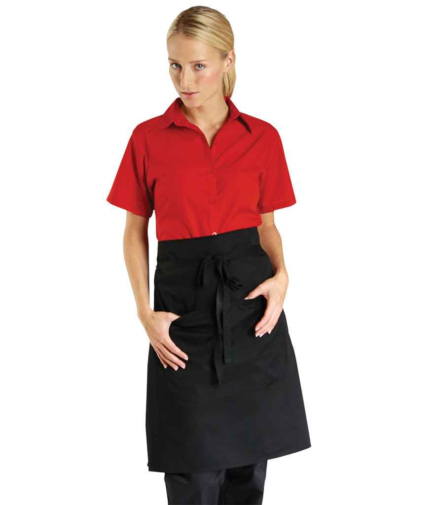 Dennys Waist Apron with Pocket | Black