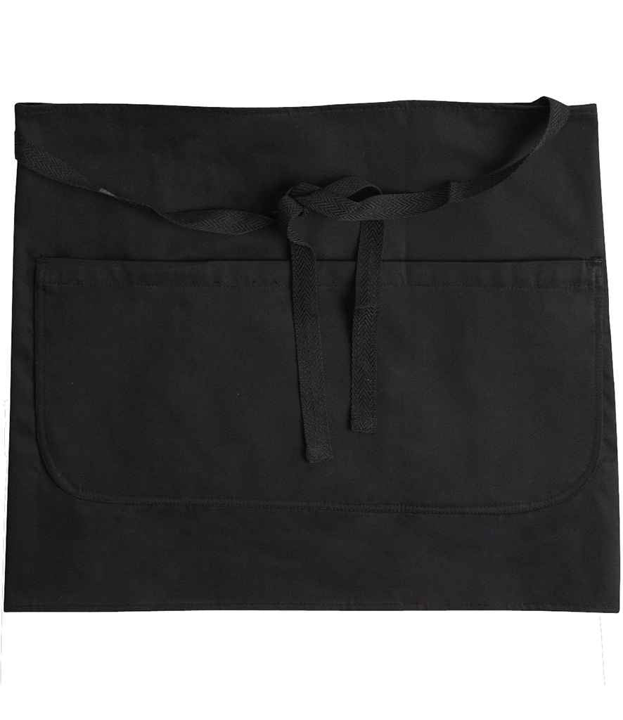Dennys Bar Apron with Pocket | Black