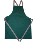 Dennys Cross Back Apron with Adjustable Straps and Front Pocket for Kitchen and Work Use
