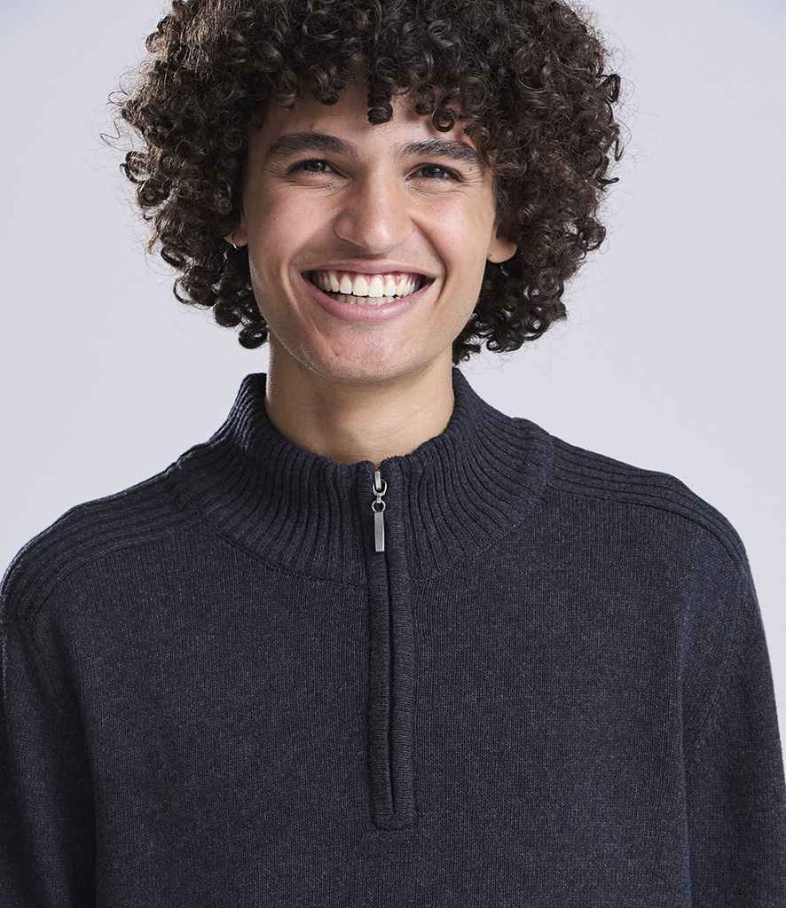 Ecologie Unisex Wakhan Zip Neck Sustainable Sweater