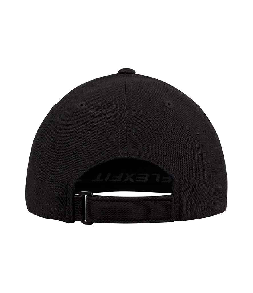 Flexfit Cool and Dry Mini Piqué Cap with Moisture-Wicking Performance and Breathable Fabric