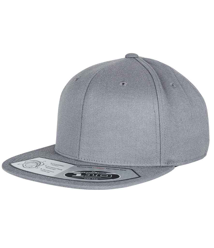 Flexfit Fitted Snapback Cap | Grey