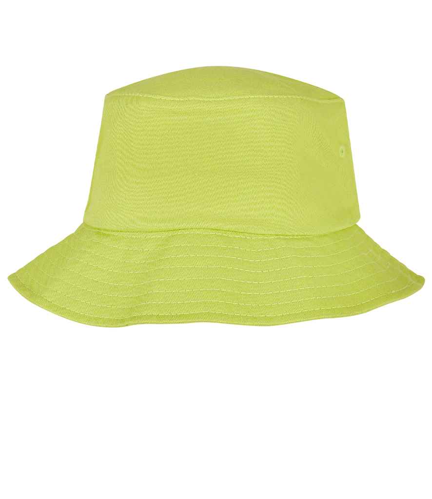 Flexfit Cotton Twill Bucket Hat with Classic Fit and Durable Construction