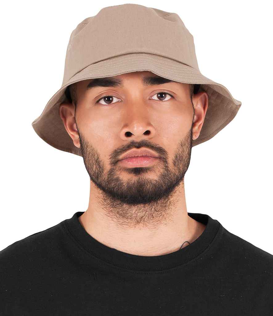 Flexfit Cotton Twill Bucket Hat | Khaki