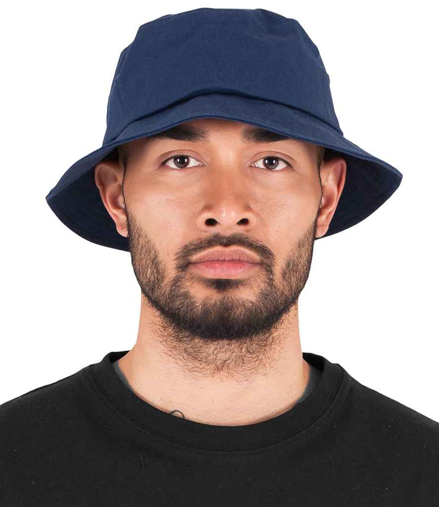 Flexfit Cotton Twill Bucket Hat with Classic Fit and Durable Construction