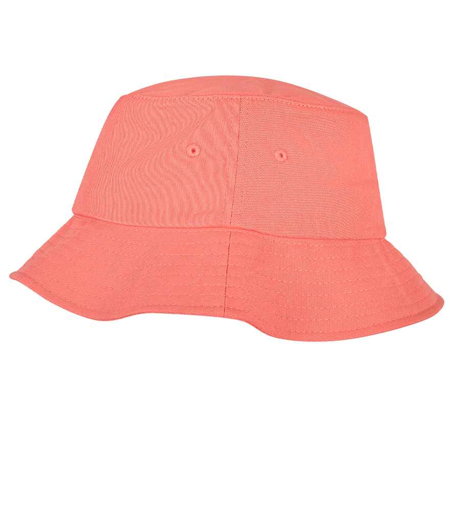 Flexfit Cotton Twill Bucket Hat with Classic Fit and Durable Construction