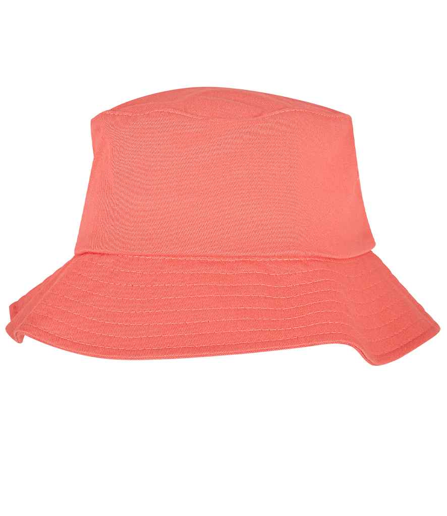 Flexfit Cotton Twill Bucket Hat with Classic Fit and Durable Construction