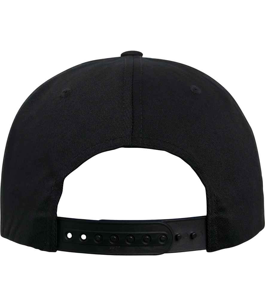 Flexfit Organic Cotton Snapback Cap with Adjustable Closure and Classic Fit Design