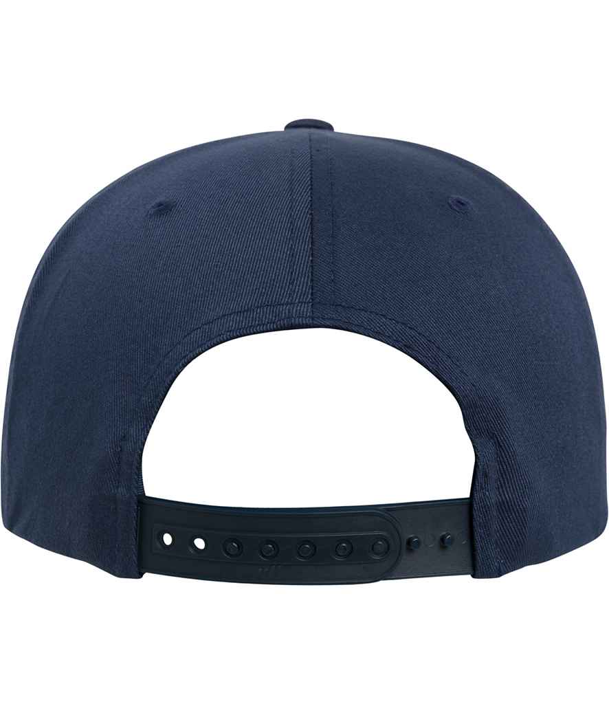 Flexfit Organic Cotton Snapback Cap with Adjustable Closure and Classic Fit Design
