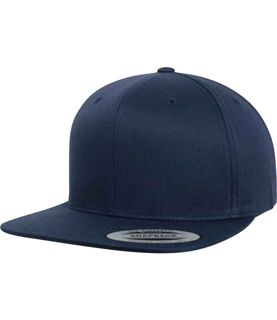 Flexfit Organic Cotton Snapback Cap with Adjustable Closure and Classic Fit Design