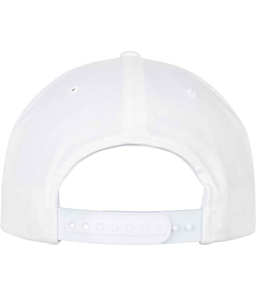 Flexfit Organic Cotton Snapback Cap with Adjustable Closure and Classic Fit Design