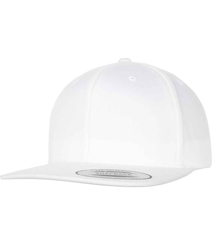 Flexfit Organic Cotton Snapback Cap with Adjustable Closure and Classic Fit Design