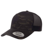 Flexfit Multicam® Retro Trucker Cap | Black Multicam