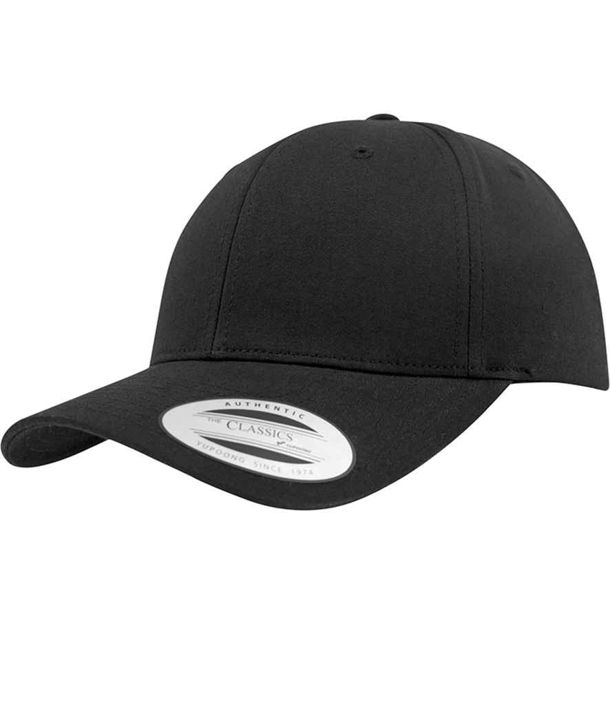 Flexfit Curved Classic Snapback Cap with Adjustable Fit and Timeless Design