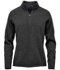 Stormtech Ladies Avalante 1/4 Zip Fleece | Black Heather
