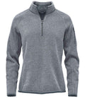 Stormtech Ladies Avalante 1/4 Zip Fleece | Granite Heather