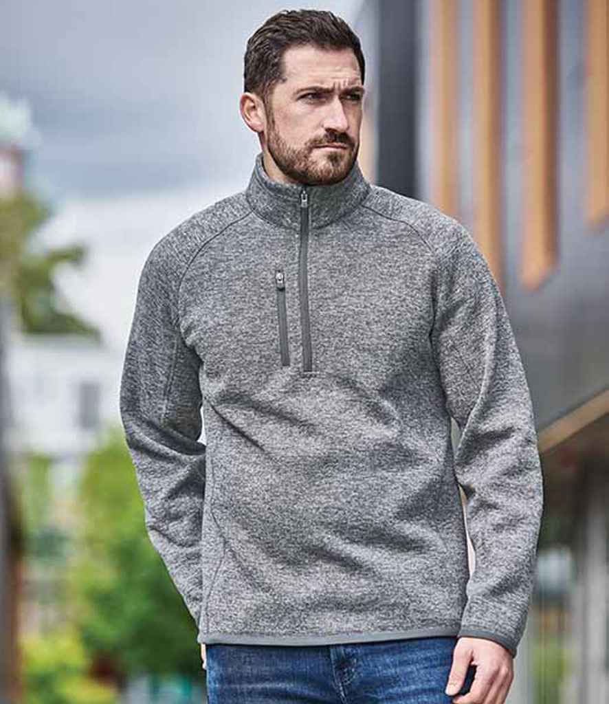 Stormtech Avalante 1/4 Zip Fleece | Granite Heather