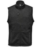 Stormtech Avalante Full Zip Knitted Fleece Gilet | Black Heather
