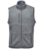 Stormtech Avalante Full Zip Knitted Fleece Gilet | Granite Heather