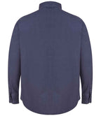 Front Row Pullover Drill Shirt | Washed Navy