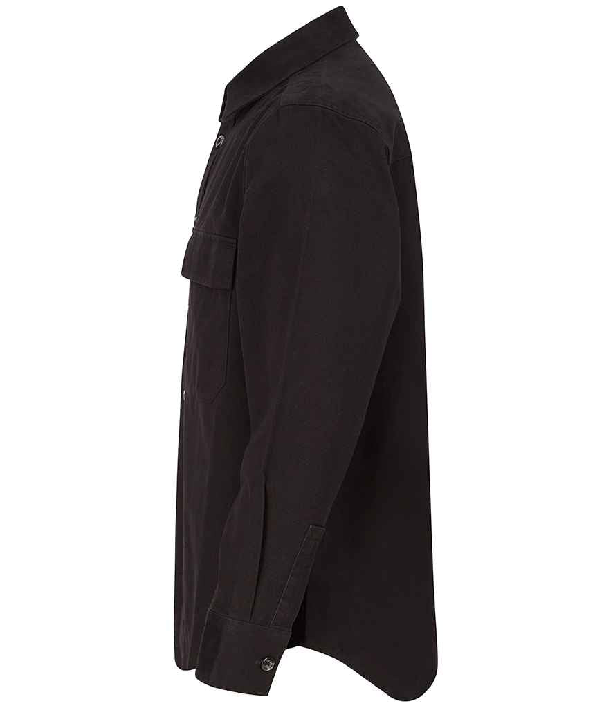 Front Row Drill Overshirt in Classic Colors for Versatile Layering and Style