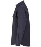 Front Row Drill Overshirt in Classic Colors for Versatile Layering and Style