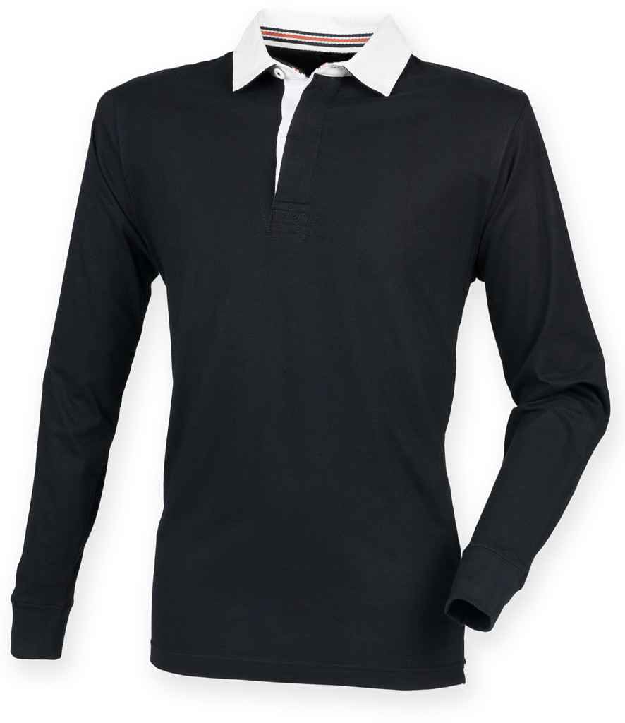 Front Row Premium Superfit Rugby Shirt – Classic Design with Superior Fit and Quality