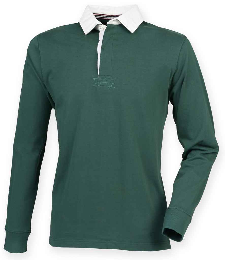 Front Row Premium Superfit Rugby Shirt – Classic Design with Superior Fit and Quality