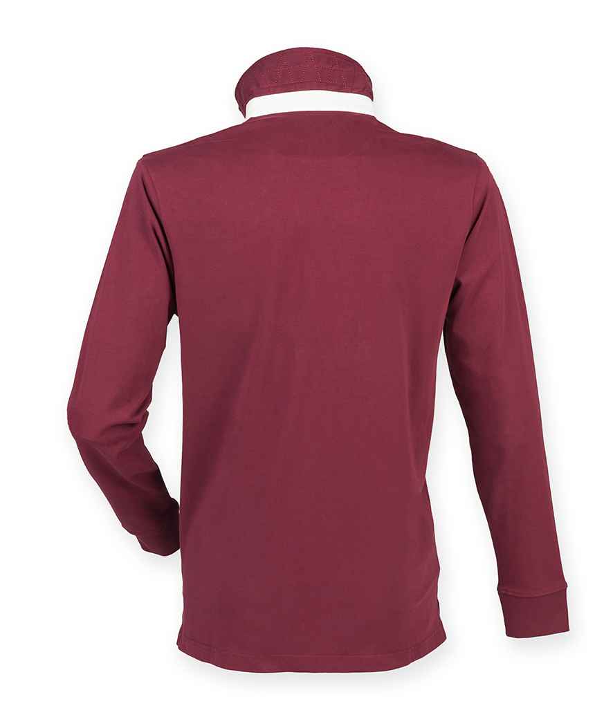 Front Row Premium Superfit Rugby Shirt – Classic Design with Superior Fit and Quality