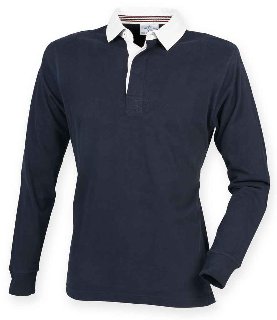 Front Row Premium Superfit Rugby Shirt – Classic Design with Superior Fit and Quality