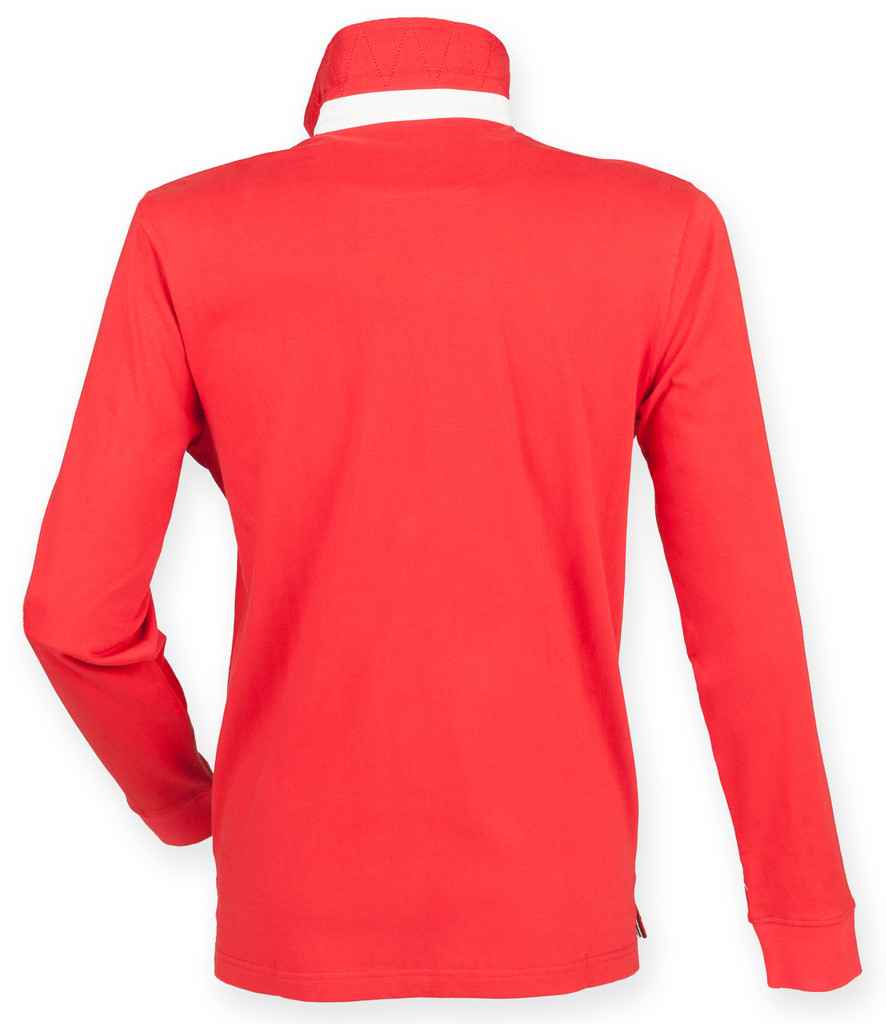 Front Row Premium Superfit Rugby Shirt – Classic Design with Superior Fit and Quality