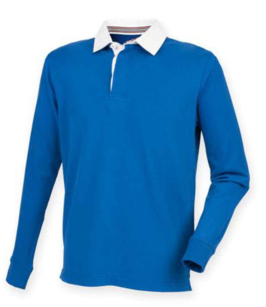 Front Row Premium Superfit Rugby Shirt – Classic Design with Superior Fit and Quality